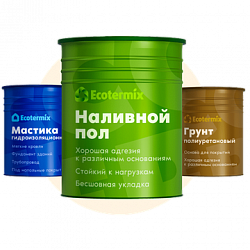 Наливные полы Ecotermix